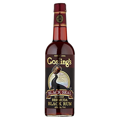Gosling Black Seal Bermuda Schwarz Rum 70cl Pack (6 x 70cl) von Goslings