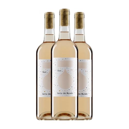 Gota de Mundo Rosé Côtes de Provence 75 cl Rosé-Wein (Karton mit 3 Flaschen von 75 cl) von Gota de Mundo