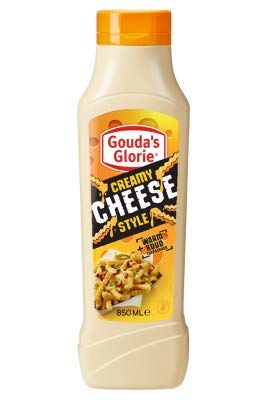 Gouda's Glorie Creamy Cheese Style vegane cremige Sauce mit Geschmack von Käse 850ml von Gouda's Glorie