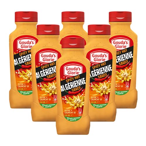 Gouda's Glorie - Spicy Hot Algerienne Sauce - 6x 550ml von Gouda´s Glorie