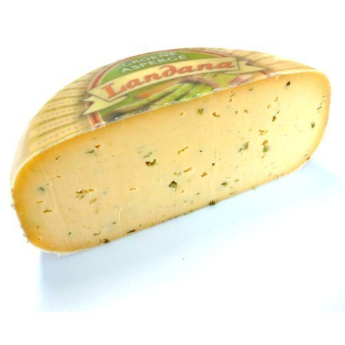 Spargel Gouda jung 300g Käse mit grünem Spargel sahnig delikat Spargelkäse von Gouda
