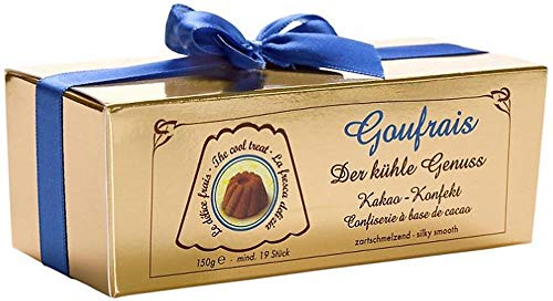 Goufrais Schokolade Kakao-Konfekt feinste Gugelhupf Pralinen - Geschenkpäckchen 150 g Goufrais Schokolade Kakao-Konfekt feinste Gugelhupf Pralinen - Geschenkpäckchen 150 g von Goufrais