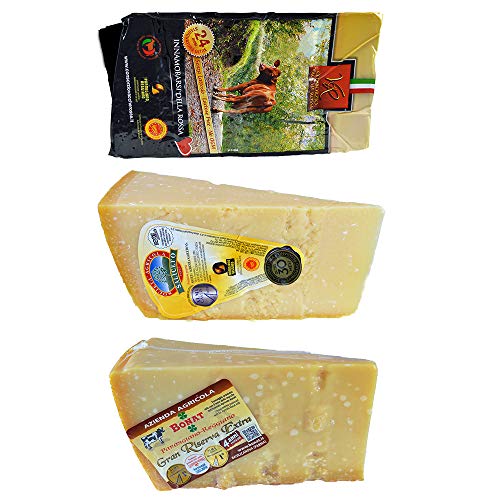 3 kg der besten Parmigiano Reggiano g.U Vacche Rosse 2 Jahre von Hügel 3 Jahre Bonat 4 Jahre von Parmigiano Reggiano