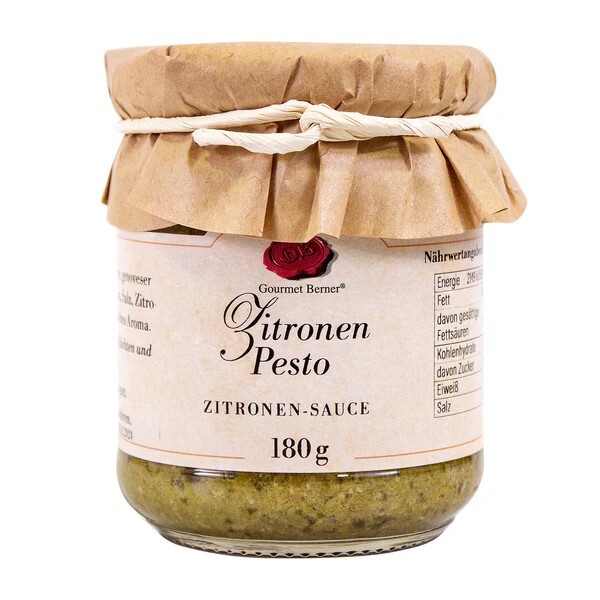 Zitronen Pesto Zitronen Pesto von Gourmet Berner GmbH & Co. KG