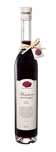 Berners Feinkost Delikatessen Heidelbeerlikör mit Grappa 0,2 l von NUGOYA