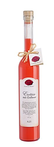 Eierlikör mit Erdbeere 0,2 l / Grundpreis 5,98 € pro 100 ml. Eierlikör mit Erdbeere 0,2 l / Grundpreis 5,98 € pro 100 ml. von Gourmet Berner
