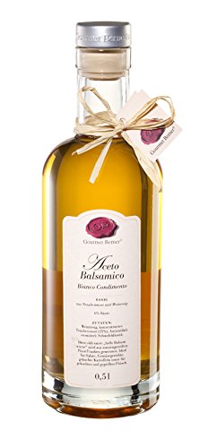 Gourmet Berner, Aceto Balsamico Bianco Condimento Essig 0,5l von Gourmet Berner