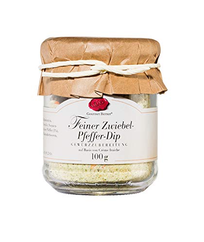 Gourmet Berner Zwiebel Pfeffer Dip im 100g Glas von UITIU
