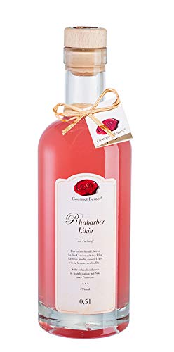 Rhabarber Likör 0,5 l/Grundpreis 35,90 € pro LIter. Rhabarber Likör 0,5 l/Grundpreis 35,90 € pro LIter. von Gourmet Berner