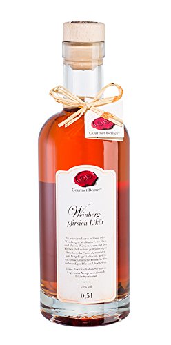 Weinbergpfirsich Likör 0,5 l/Grundpreis 35,90 € pro Liter. von dakomyo