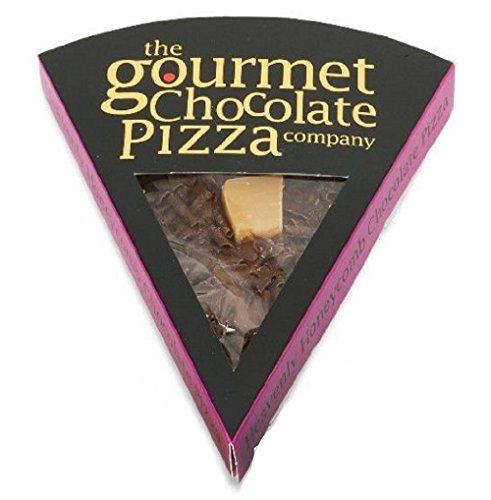 Gourmet Schokolade Pizza. Belgische Schokolade Pizza Slice - (Heavenly Honeycomb) von Gourmet Chocolate Pizza