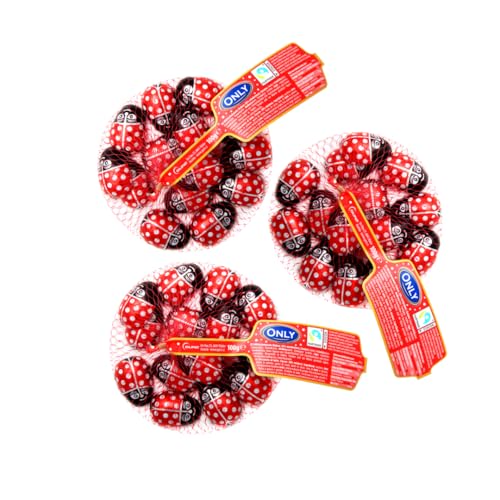 Only Glückskäfer aus Schokolade | Schoko-Marienkäfer | Glücksbringer | 3x84g Only Glückskäfer aus Schokolade | Schoko-Marienkäfer | Glücksbringer | 3x84g von Gourmet Heimes