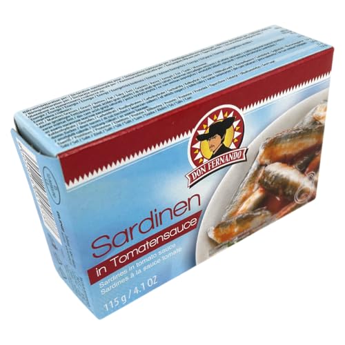 Sardinen in Tomatensauce 115g Zarte Sardinen – Filets von Gourmet Heimes