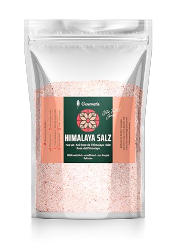 Gourmetia Himalaya Salz fein 10KG, Rosa Kristallsalz aus Punjab Pakistan, Steinsalz (2x5KG) Gourmetia Himalaya Salz fein 10KG, Rosa Kristallsalz aus Punjab Pakistan, Steinsalz (2x5KG) von Gourmetia