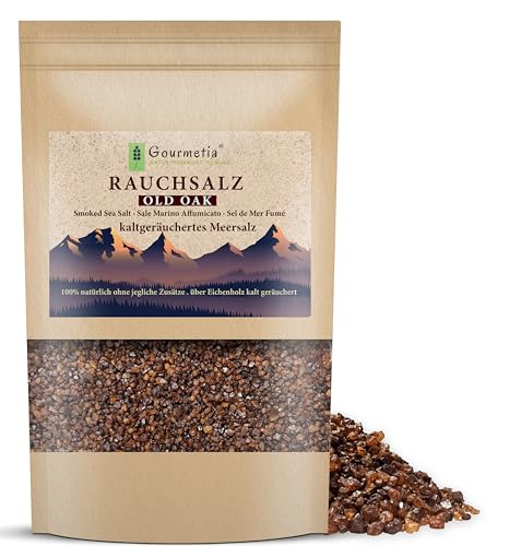 Gourmetia Rauchsalz grob 2KG, naturbelassenes kaltgeräuchertes Meersalz - auch als fein Gourmetia Rauchsalz grob 2KG, naturbelassenes kaltgeräuchertes Meersalz - auch als fein von Gourmetia