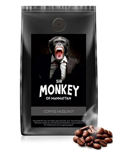 SIR MONKEY OF MANHATTAN Haselnuss Kaffee 500 g von Gourvita Trends