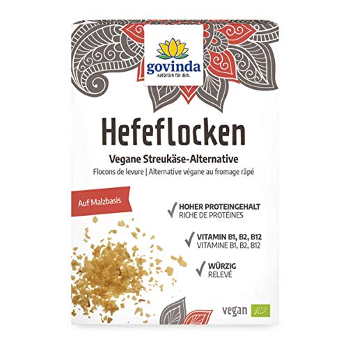 Govinda - Hefeflocken auf Malzbasis - 100 g - 6er Pack von Govind