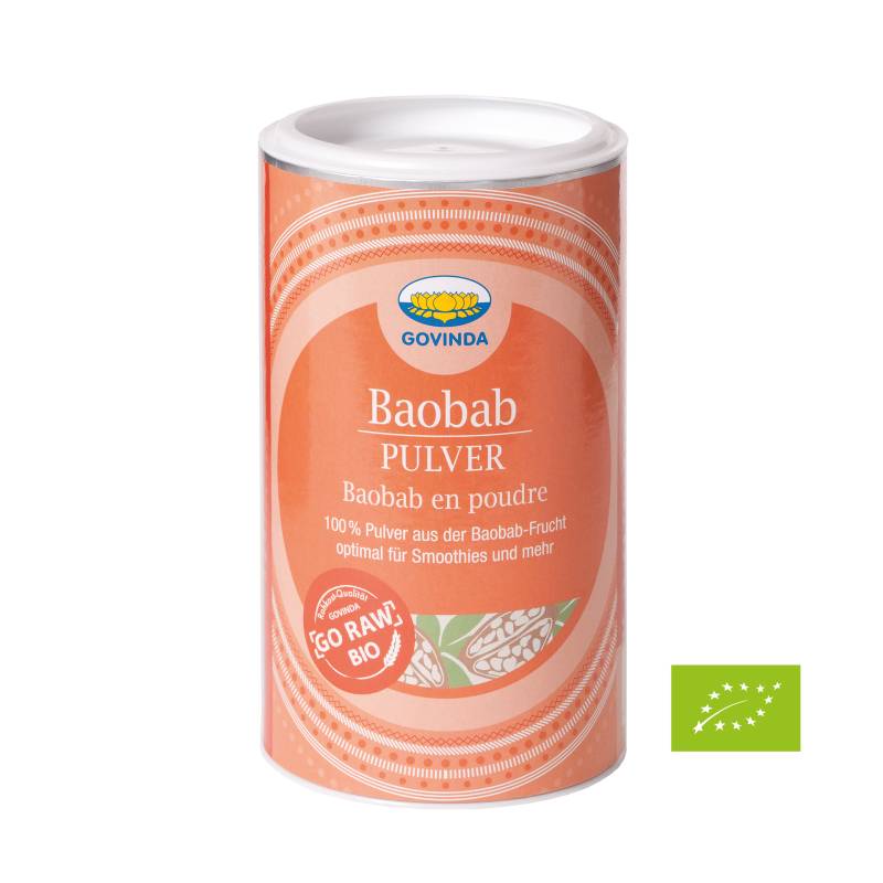 Baobab Pulver, Bio, 200 g von Govinda