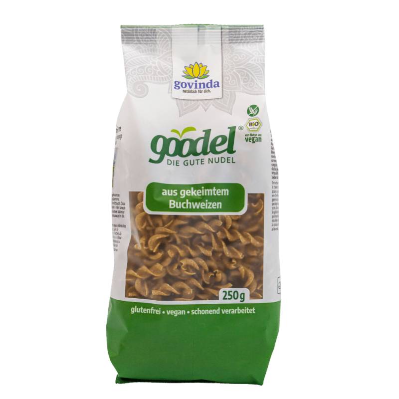 Bio Fusilli aus gekeimtem Buchweizen von Govinda