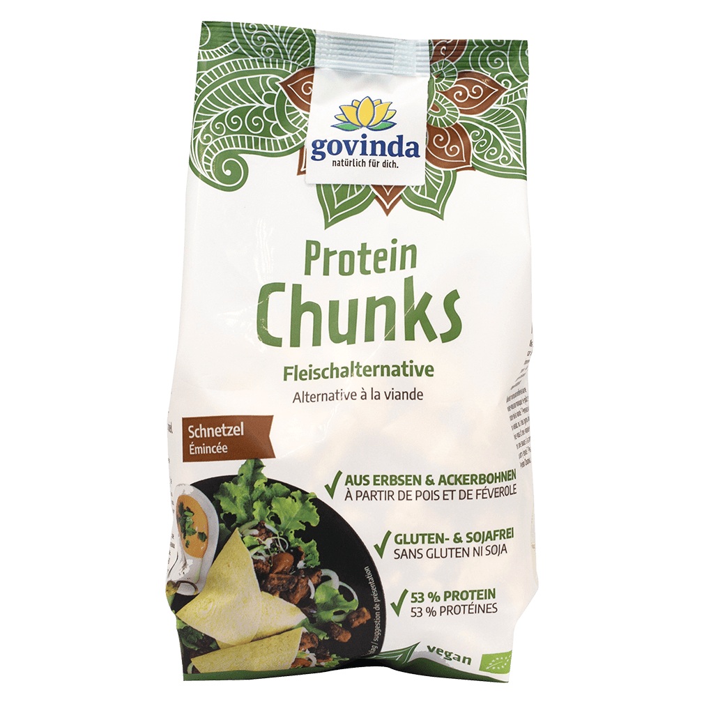 Bio Protein Chunks Schnetzel Bio Protein Chunks Schnetzel von Govinda