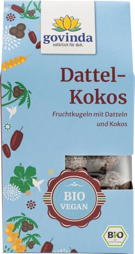 Dattel-Kokos Kugeln 12 x 120 gr Dattel-Kokos Kugeln 12 x 120 gr von Govinda
