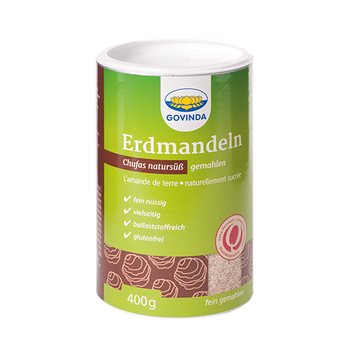 Erdmandeln gemahlen 400 g in Bioqualität - Naturprodukt mit angenehm nussigen Geschmack - Govinda Erdmandeln gemahlen 400 g in Bioqualität - Naturprodukt mit angenehm nussigen Geschmack - Govinda von Govinda