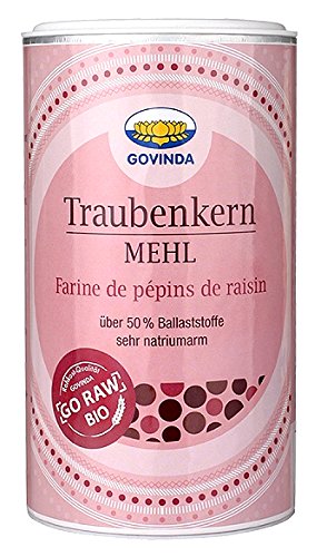 GOVINDA Bio Traubenkernmehl, 200g - BIO von Govinda