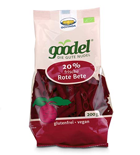 GOVINDA Goodel - Die gute Nudel "Rote Bete" BIO, 2er Pack (2 x 200 g) von Govinda