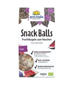 GOVINDA Snack Balls - Feige 100g GOVINDA Snack Balls - Feige 100g von Govinda