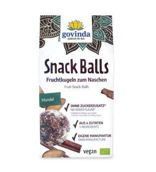 GOVINDA Snack Balls - Mandel 100g von Govinda