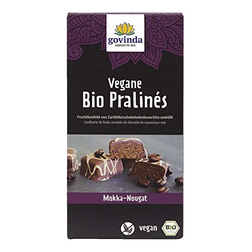 Govinda Bio Pralinés Mokka-Nougat, 70 g von Govinda