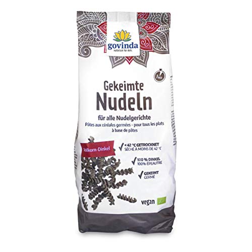 Gekeimte Nudeln Vollkorn-Dinkel, 250g Gekeimte Nudeln Vollkorn-Dinkel, 250g von Govinda
