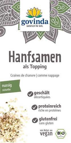 Hanfsamen geschält 2 x 150 gr von Govinda