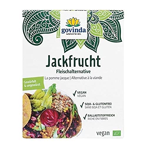 Govinda Bio Jackfrucht Fruchtfleisch Würfel, 200 g Govinda Bio Jackfrucht Fruchtfleisch Würfel, 200 g von Govinda