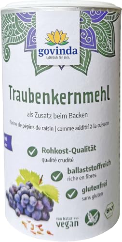Traubenkernmehl 6 x 200 gr von Govinda