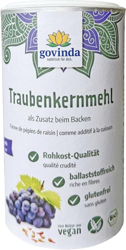 Govinda Bio Traubenkern Mehl (2 x 200 gr) von Govinda