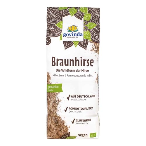 Govinda - Braunhirse gemahlen - 1000 g - 6er Pack von Govinda