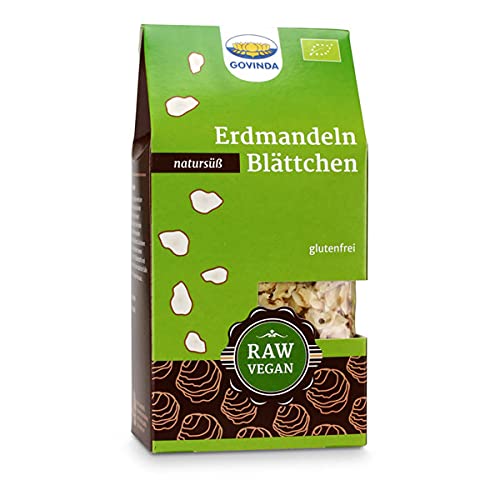 Govinda - Erdmandeln gehobelt - 125 g - 6er Pack von Govinda