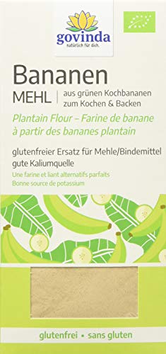 Govinda Grünes Bananenmehl, 3er Pack (3 x 350 g) von Govinda