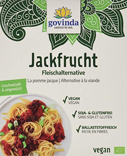 Govinda Jackfrucht Fleischalternative Schnetzel, 6er Pack (6 x 200 g) von Govinda