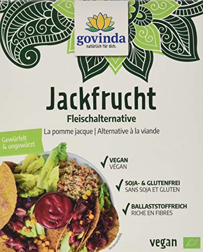 Govinda Jackfrucht-Fruchtfleisch gewürfelt, 6er Pack (6 x 200 g) 3120 von Govinda