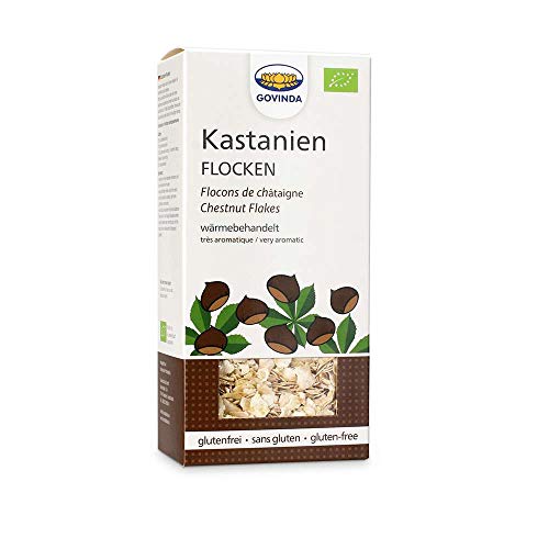 Govinda Kastanienflocken, 1er Pack (1 x 200 g Karton) - Bio von Govinda