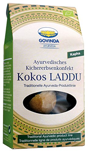 Govinda Kokos-Laddu, 1er Pack (1 x 120 g Packung) - Bio von Govinda
