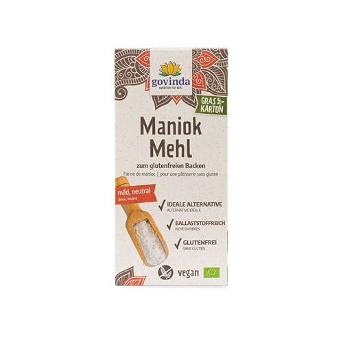 Govinda Maniok - Mehl, glutenfrei, 450g von Govinda