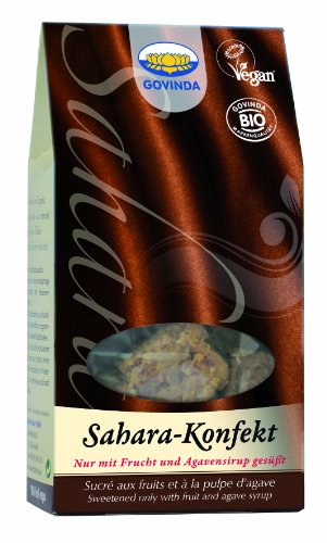 Govinda Sahara-Konfekt, 1er Pack (1 x 100 g Karton) - Bio von Govinda