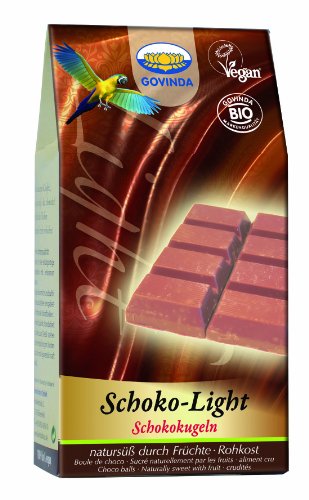 Govinda Schoko-Light-Kugeln, 2er Pack (2 x 120 g Karton) - Bio von Govinda