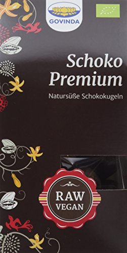 Govinda Schoko-Premium-Kugeln, 3er Pack (3 x 120 g Karton) - Bio von Govinda
