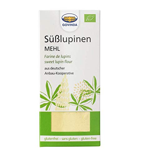 GOVINDA Süßlupinen-Mehl, 1er Pack (1 x 300 g) von Govinda