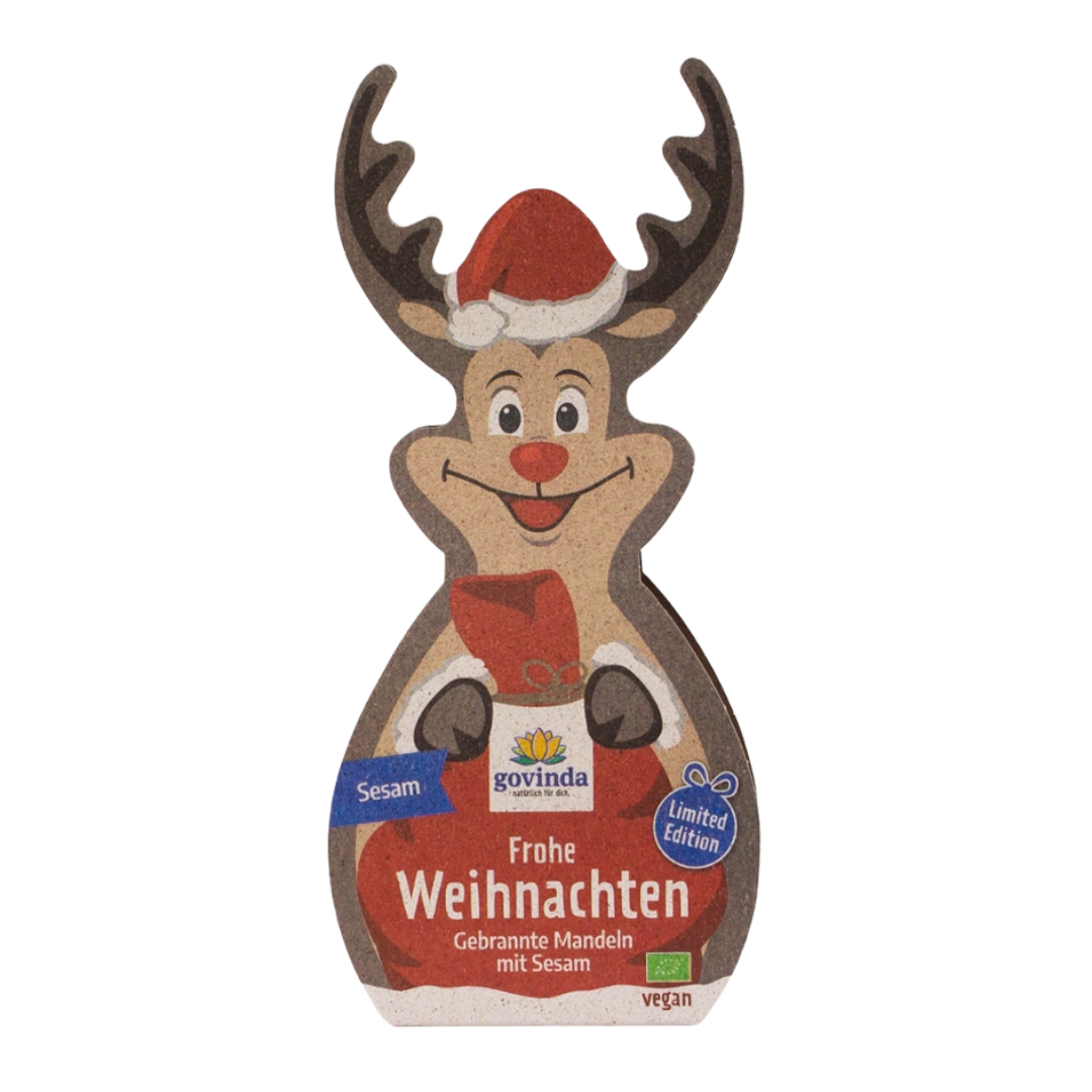 Rudi Rentier Gebrannte Mandeln Rudi Rentier Gebrannte Mandeln von Govinda
