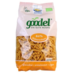 Spirelli Goodel aus Kichererbsen & Leinsaat von Govinda